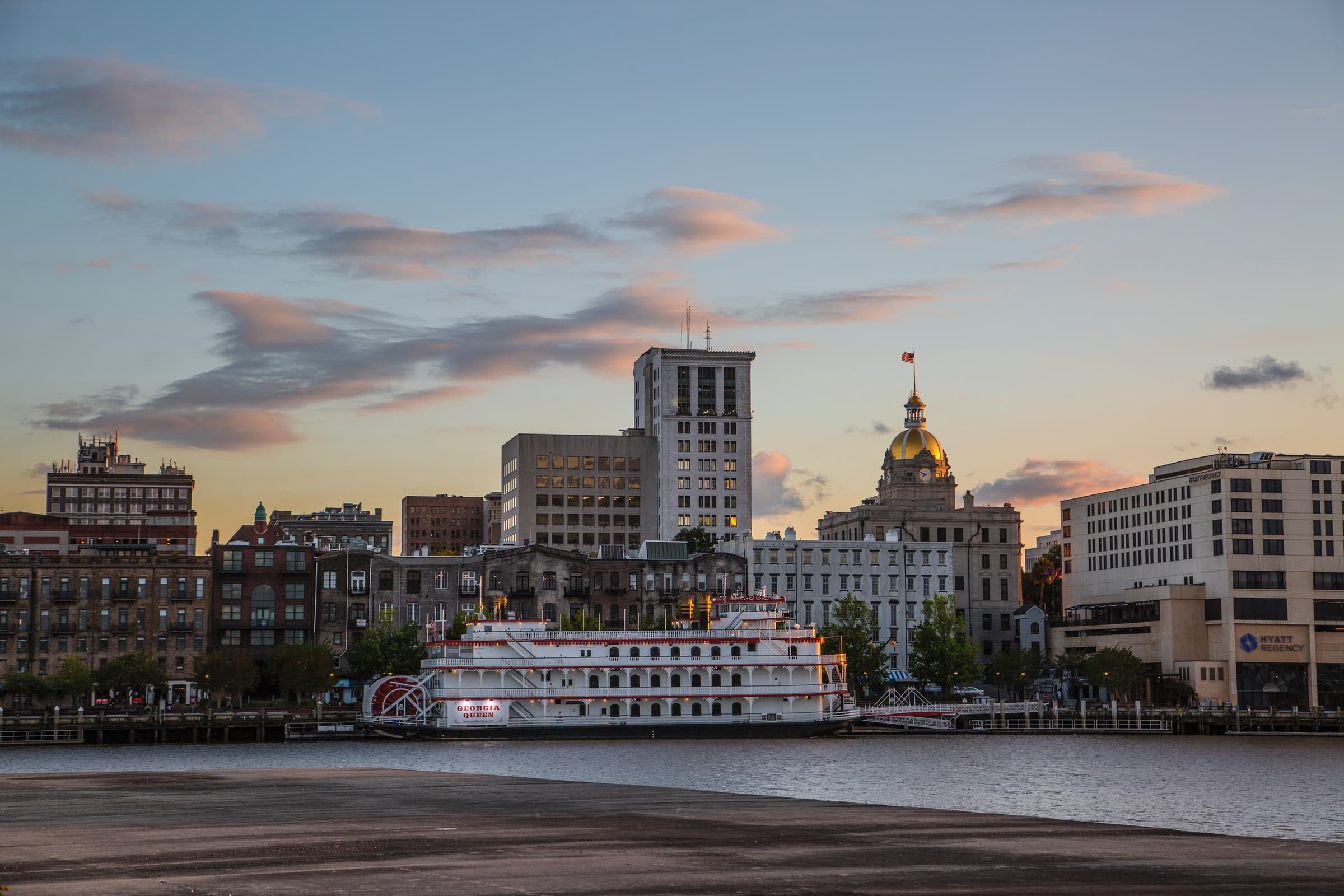 Savannah, Georgia skyline